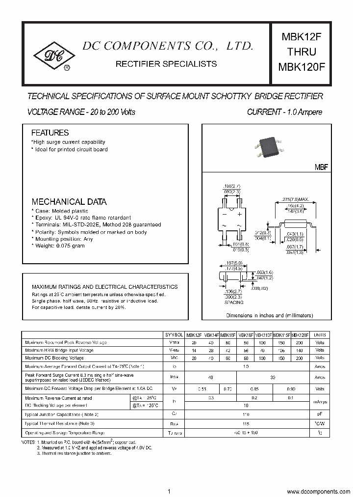 MBK12F_8603383.PDF Datasheet