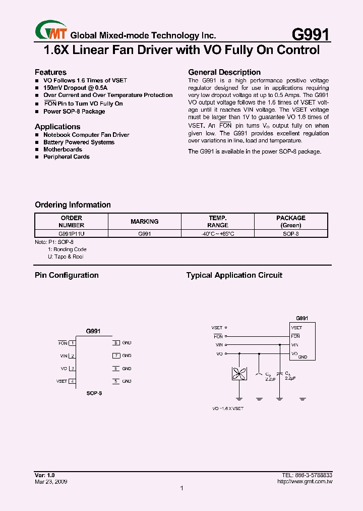 G991_8604013.PDF Datasheet