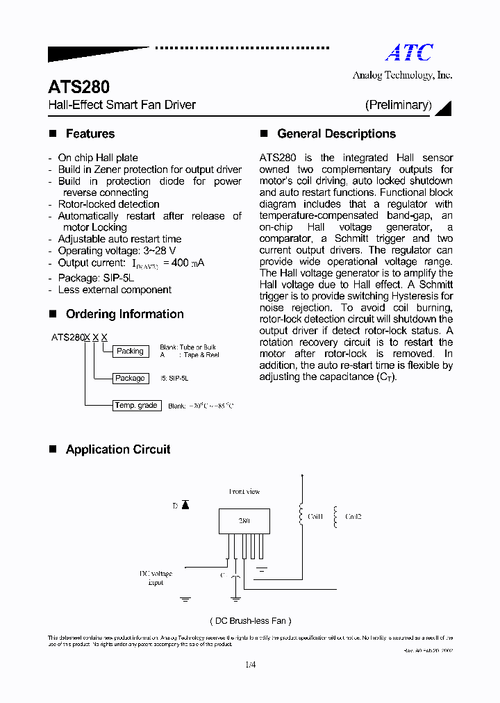 ATS280I5_8604568.PDF Datasheet