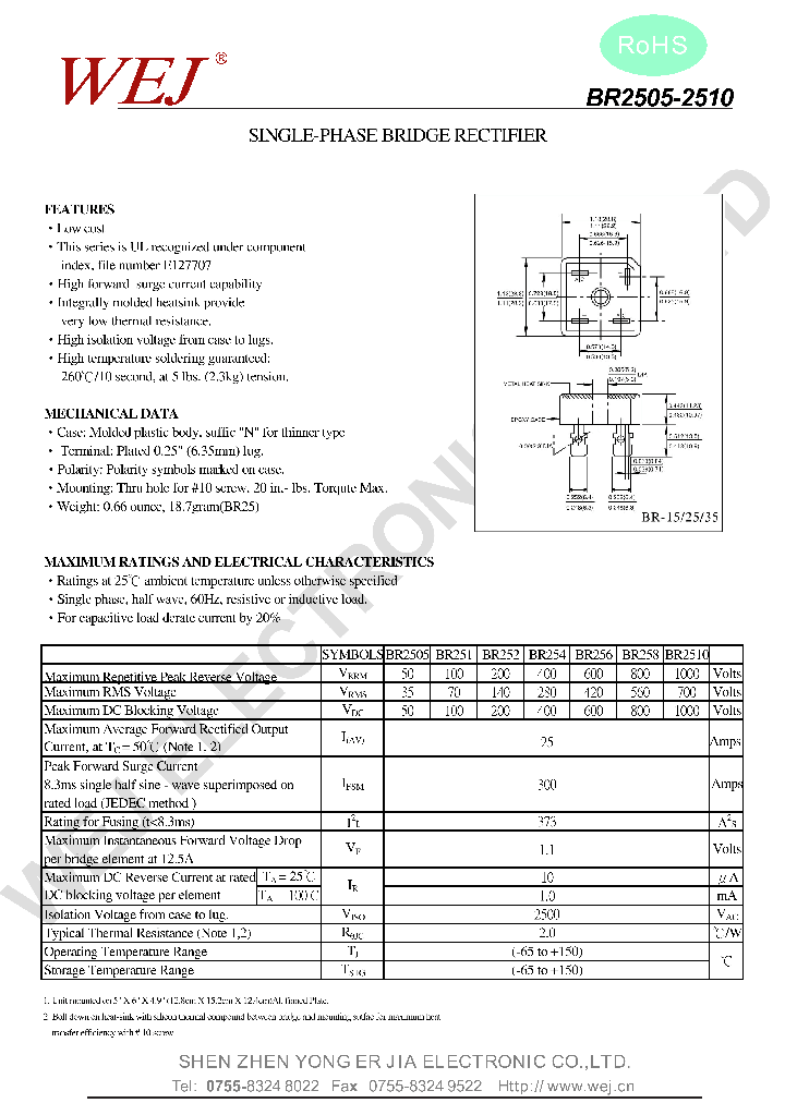 BR251_8605710.PDF Datasheet