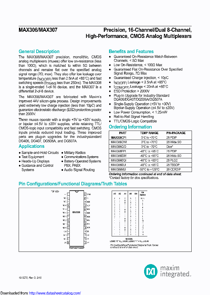 MAX307MWIPRT_8608767.PDF Datasheet