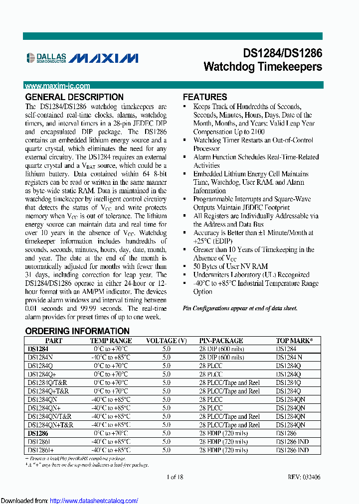 DS1286I_8609280.PDF Datasheet