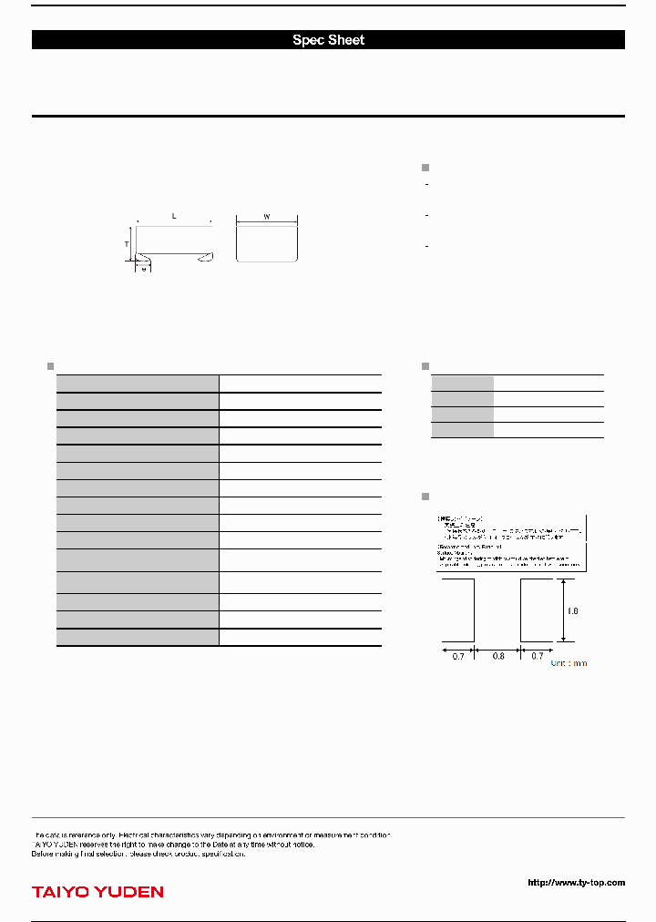 MAKK2016TR33M_8610624.PDF Datasheet
