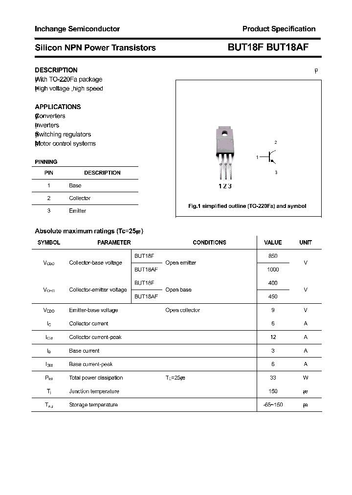 BUT18F_8611663.PDF Datasheet