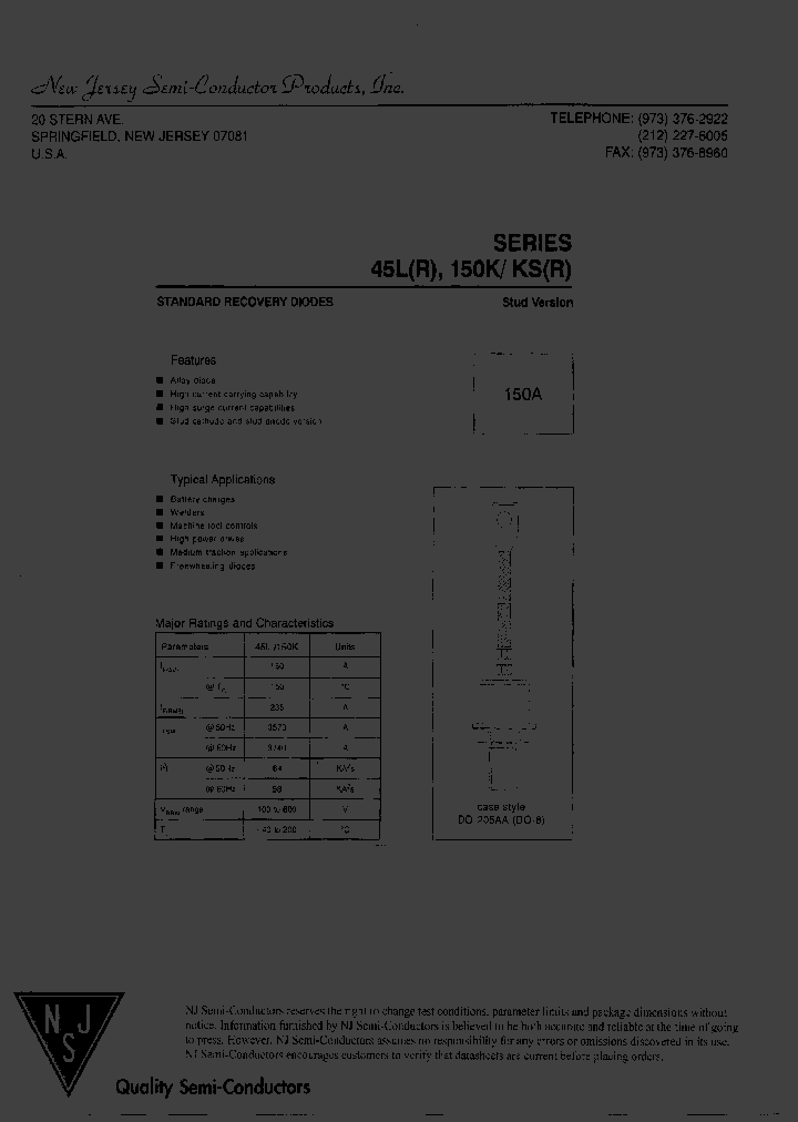 150KSR_8612805.PDF Datasheet