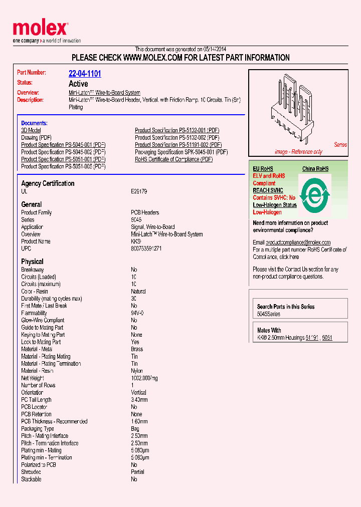 5045-10A_8614307.PDF Datasheet