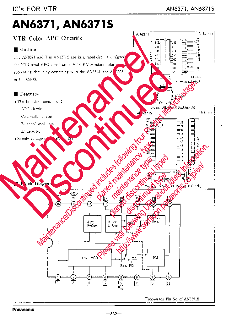 AN6371S_8614402.PDF Datasheet