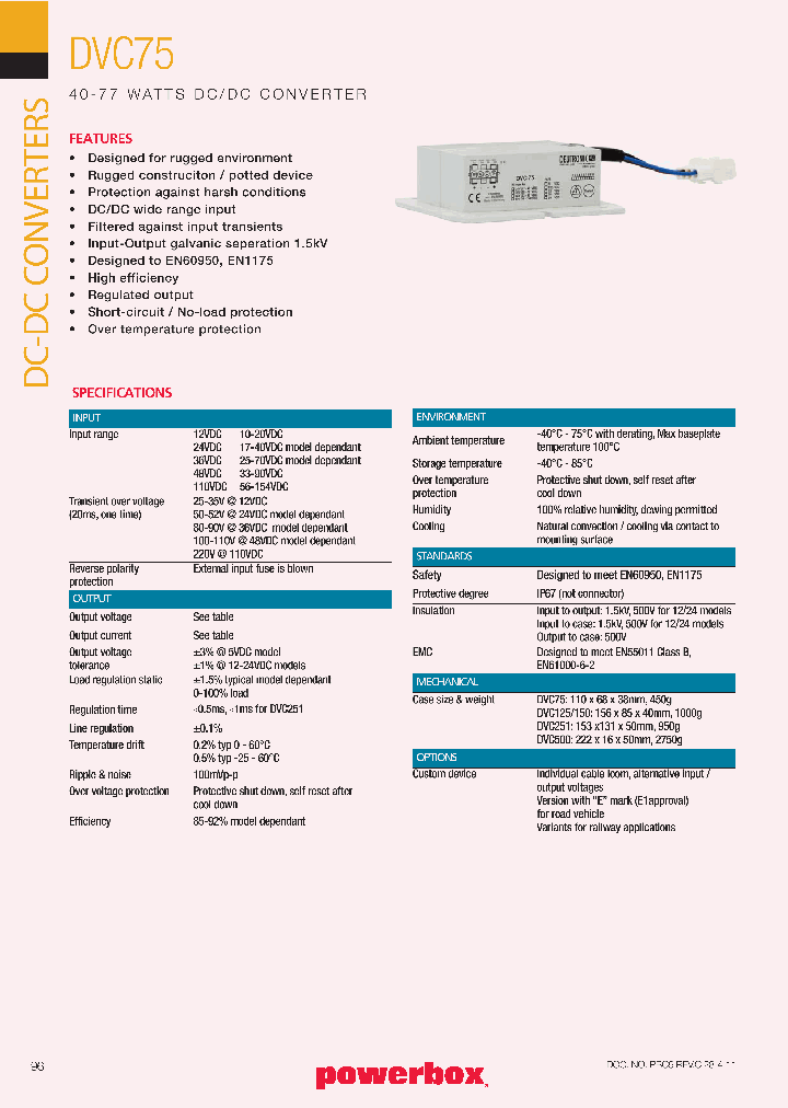 DVC75_8616255.PDF Datasheet