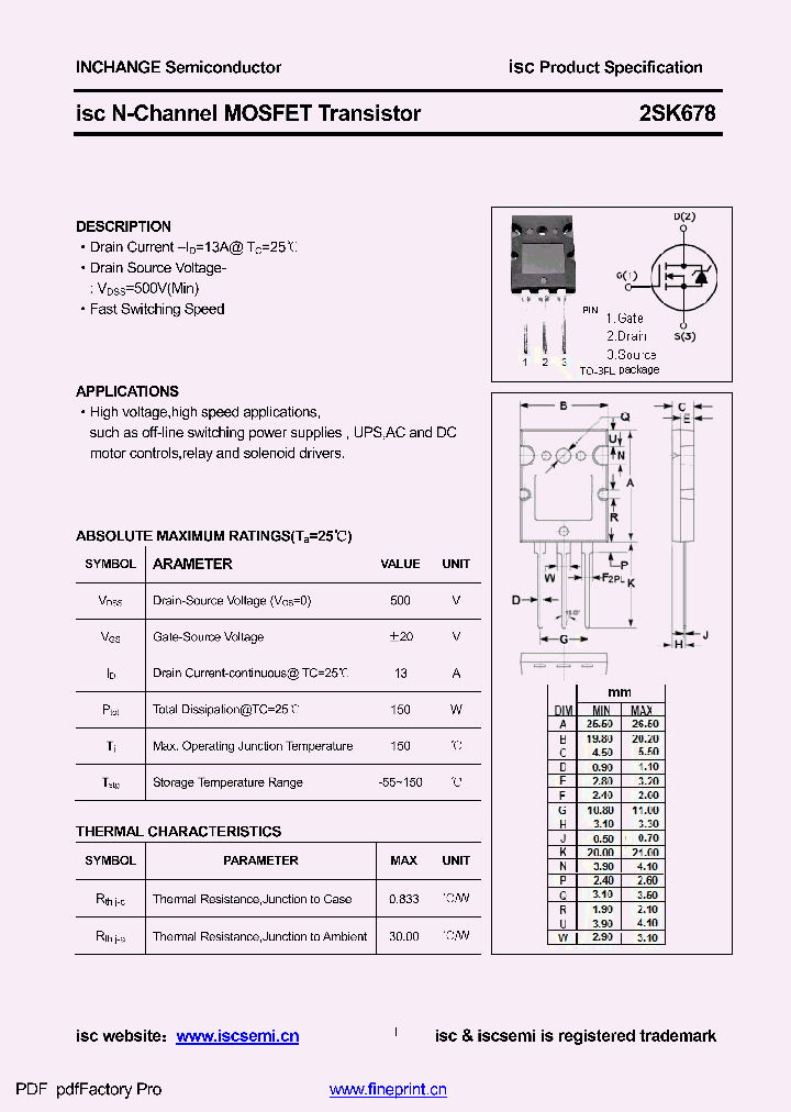 2SK678_8616773.PDF Datasheet