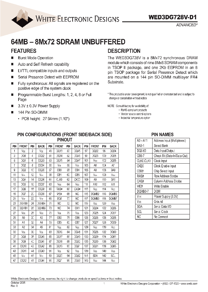 WED3DG728V75D1_8618326.PDF Datasheet