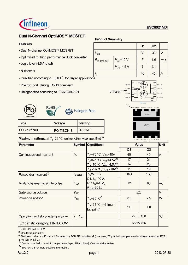 BSC0921NDI_8618757.PDF Datasheet