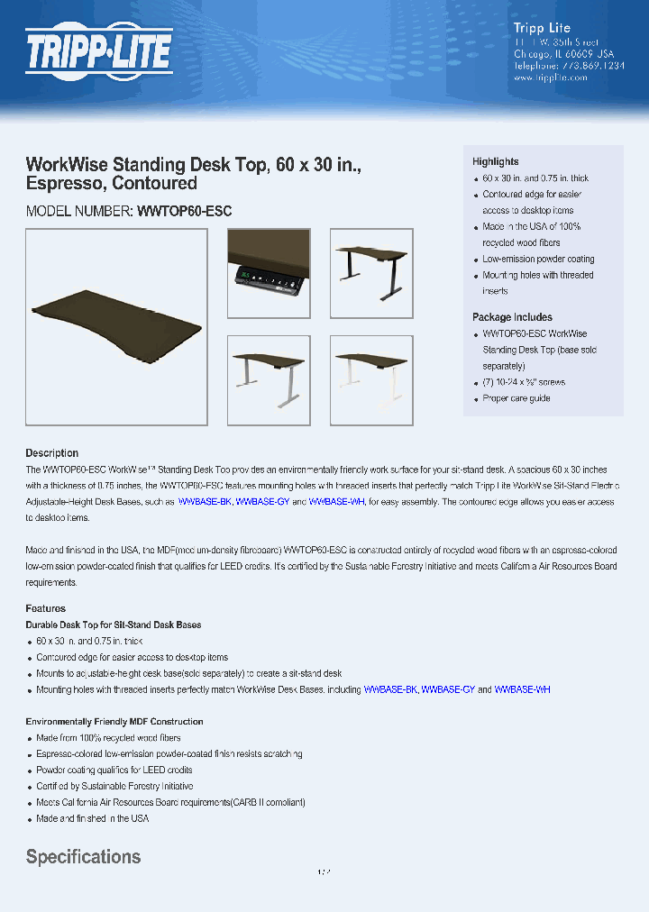WWTOP60-ESC_8621139.PDF Datasheet