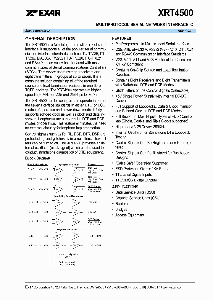 XRT4500_8623463.PDF Datasheet