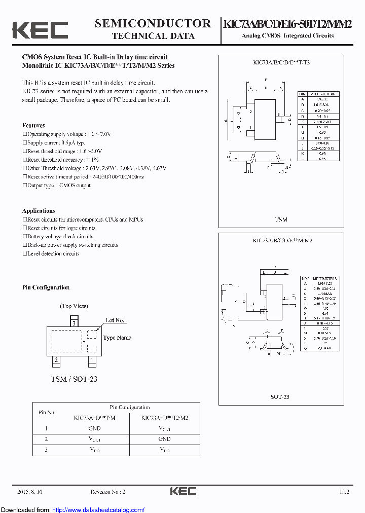 KIC73B27M2_8635637.PDF Datasheet