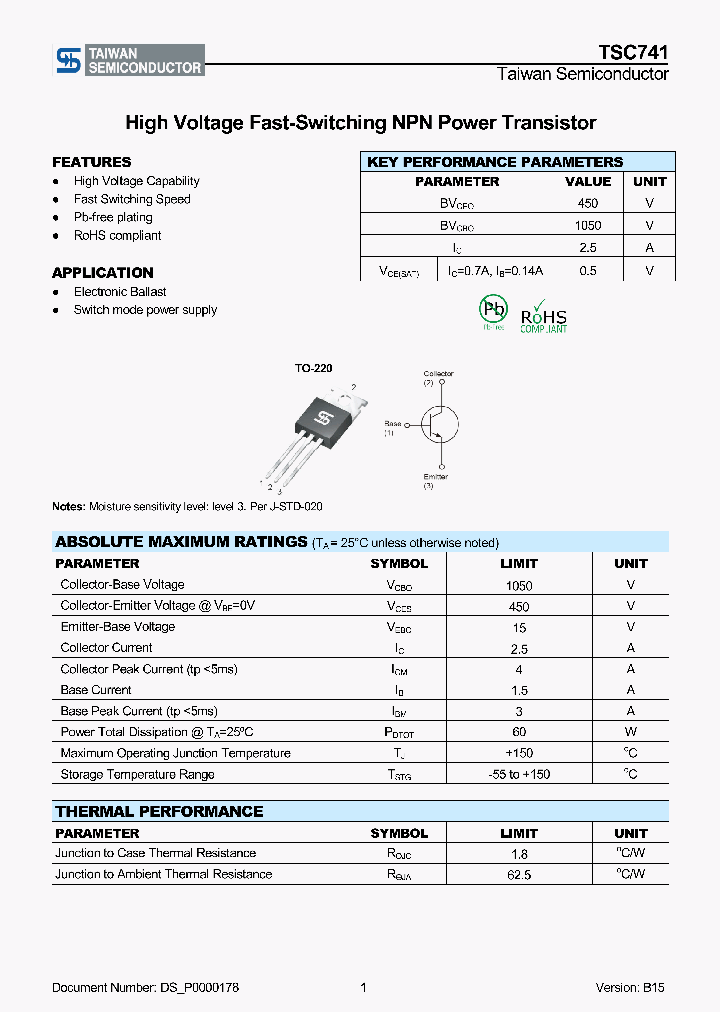 TSC741_8636399.PDF Datasheet