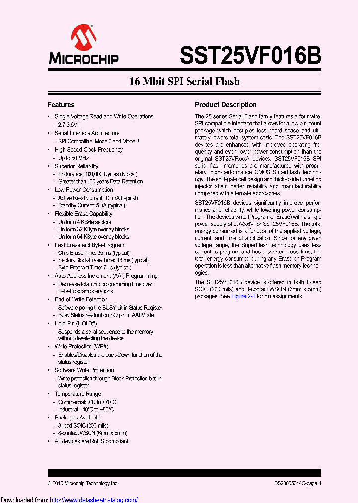 SST25VF016B_8640133.PDF Datasheet