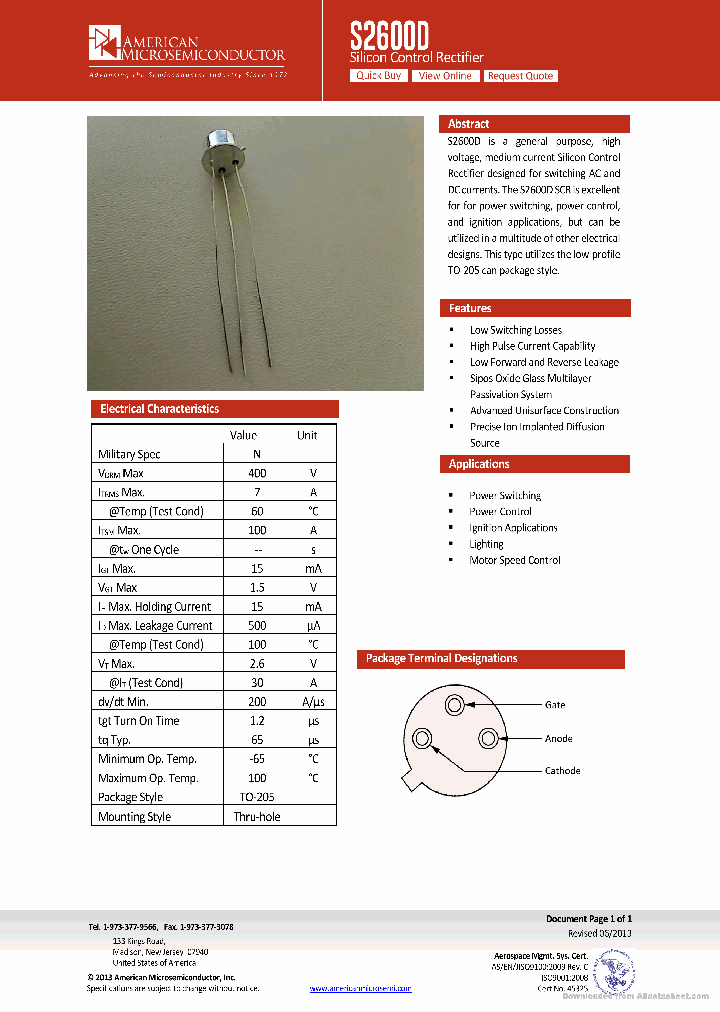 S2600D_8643775.PDF Datasheet