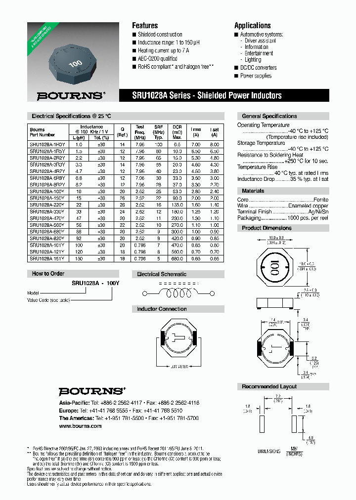 SRU1028A-100Y_8645695.PDF Datasheet