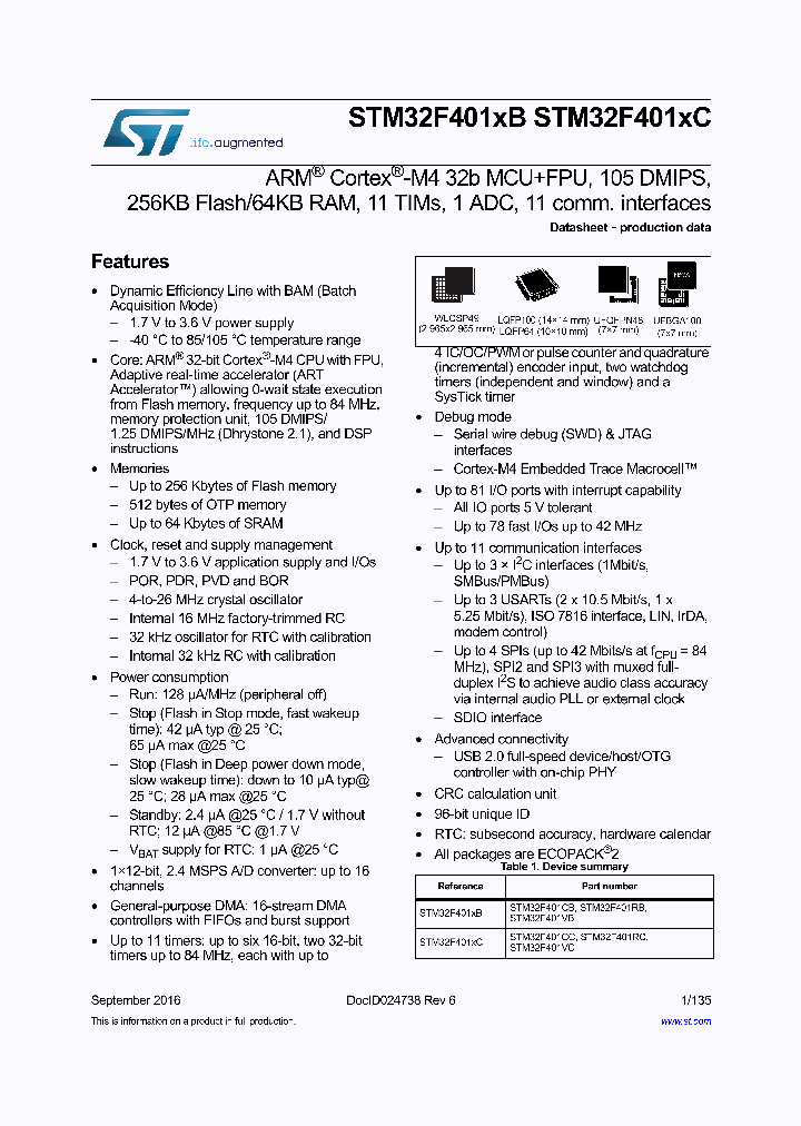 STM32F401VB_8648501.PDF Datasheet