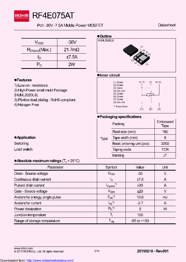 RF4E075AT_8653746.PDF Datasheet