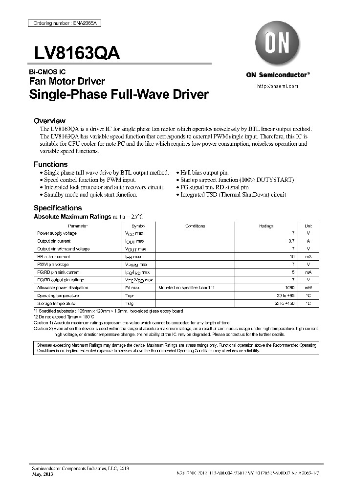 LV8163QA_8654956.PDF Datasheet