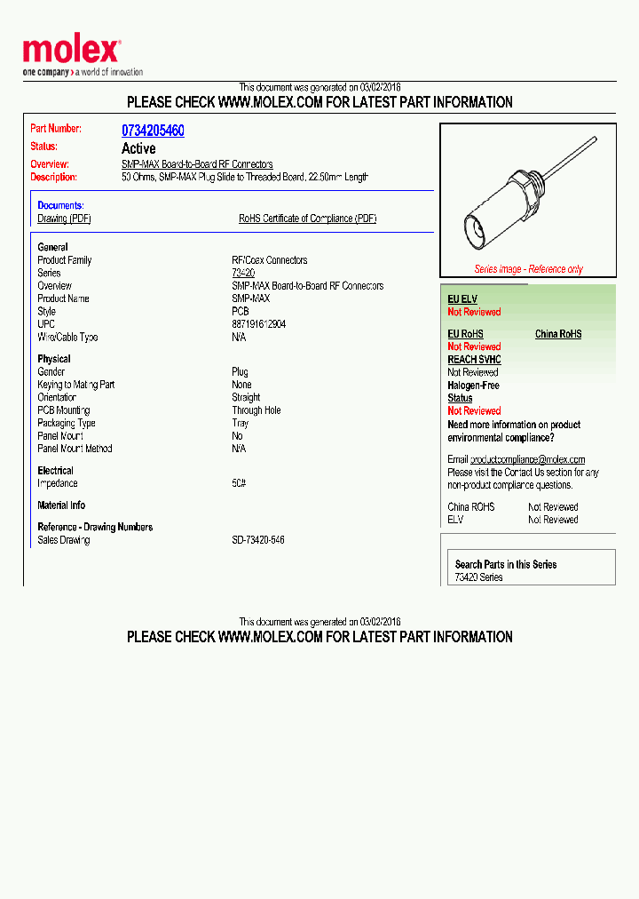 0734205460_8659502.PDF Datasheet