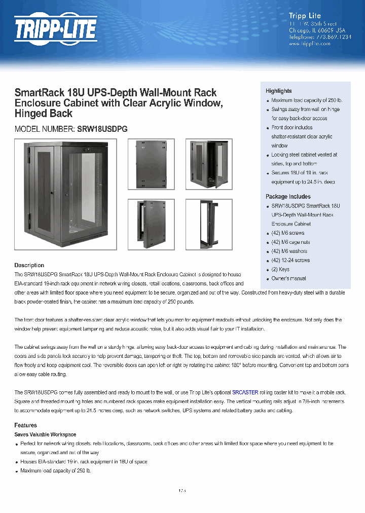 SRW18USDPG_8664434.PDF Datasheet