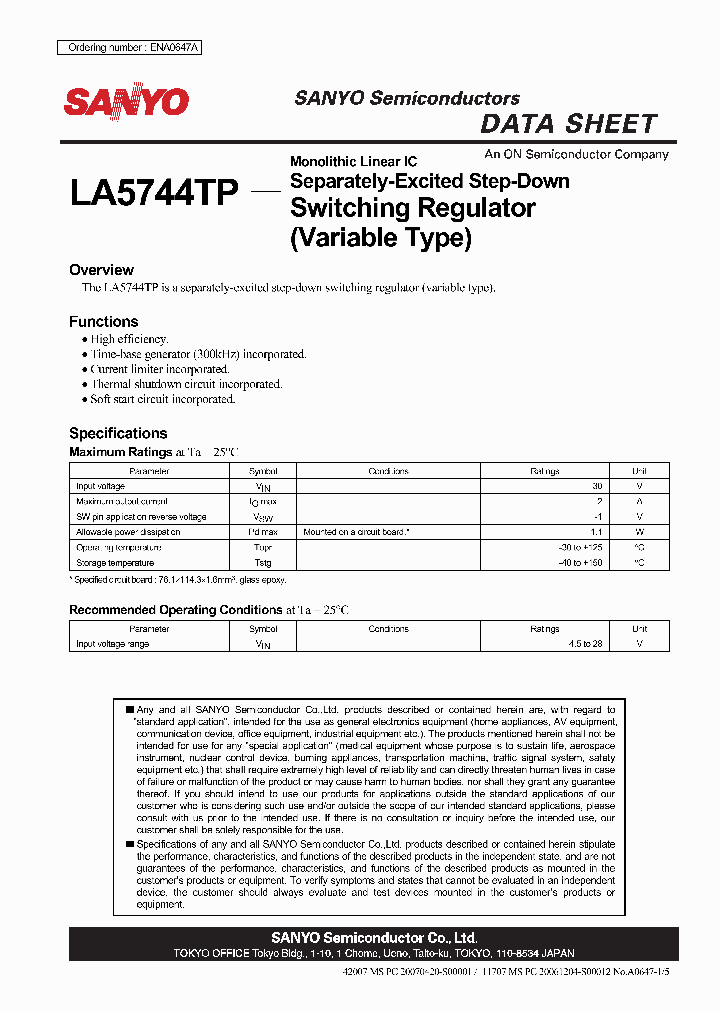 LA5744TP_8667942.PDF Datasheet