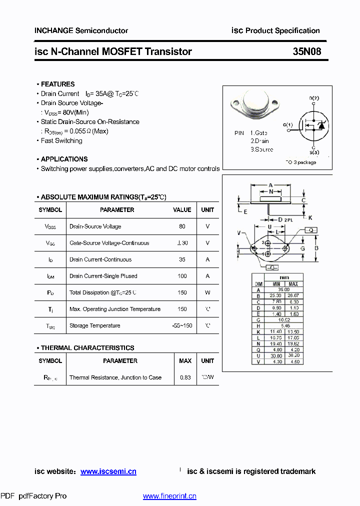 35N08_8672606.PDF Datasheet