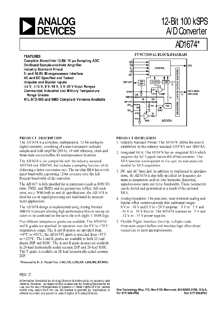AD1674JRZ-REEL_8673429.PDF Datasheet