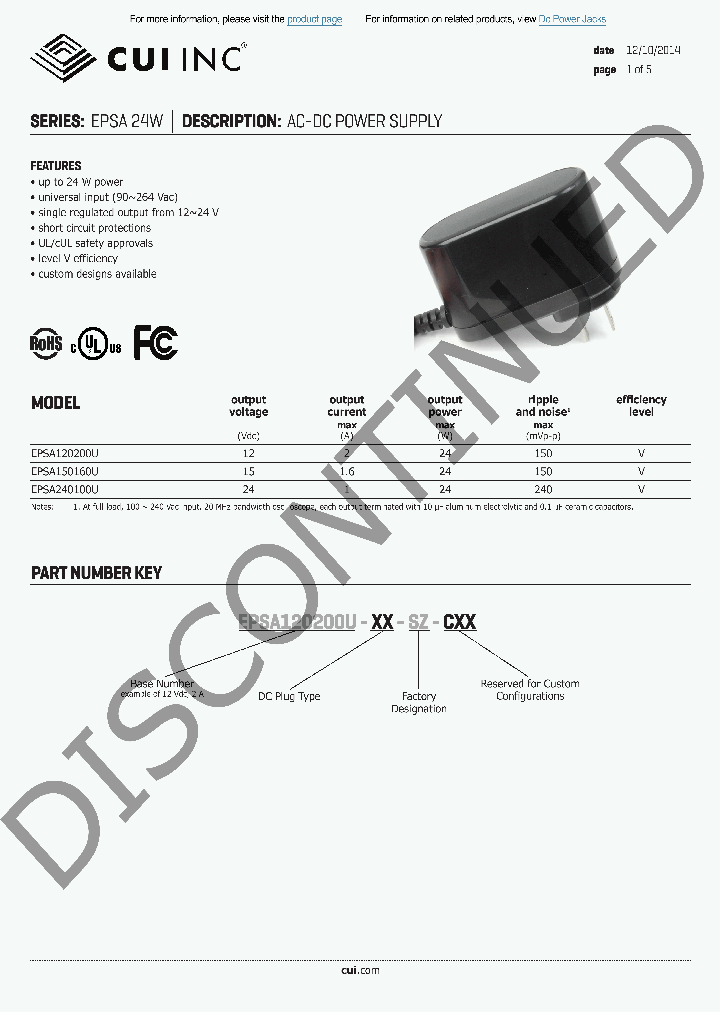EPSA240100U_8673473.PDF Datasheet