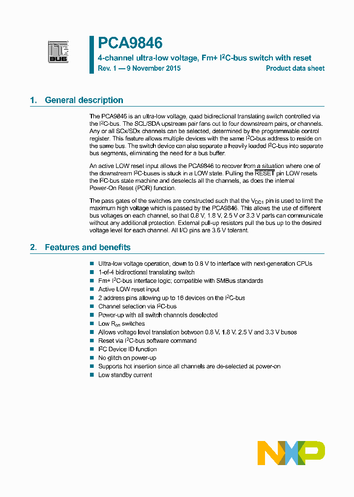 PCA9846PW_8674221.PDF Datasheet