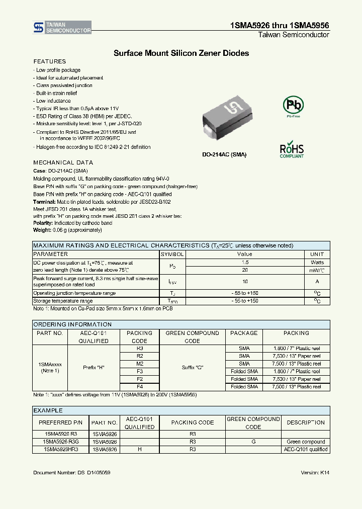 1SMA5930_8678005.PDF Datasheet
