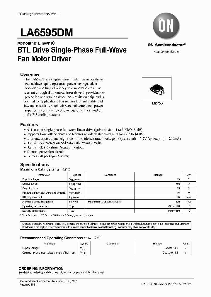 LA6595DM_8684473.PDF Datasheet