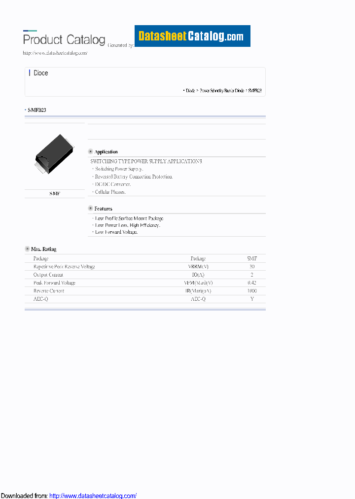 SMFB23_8687460.PDF Datasheet