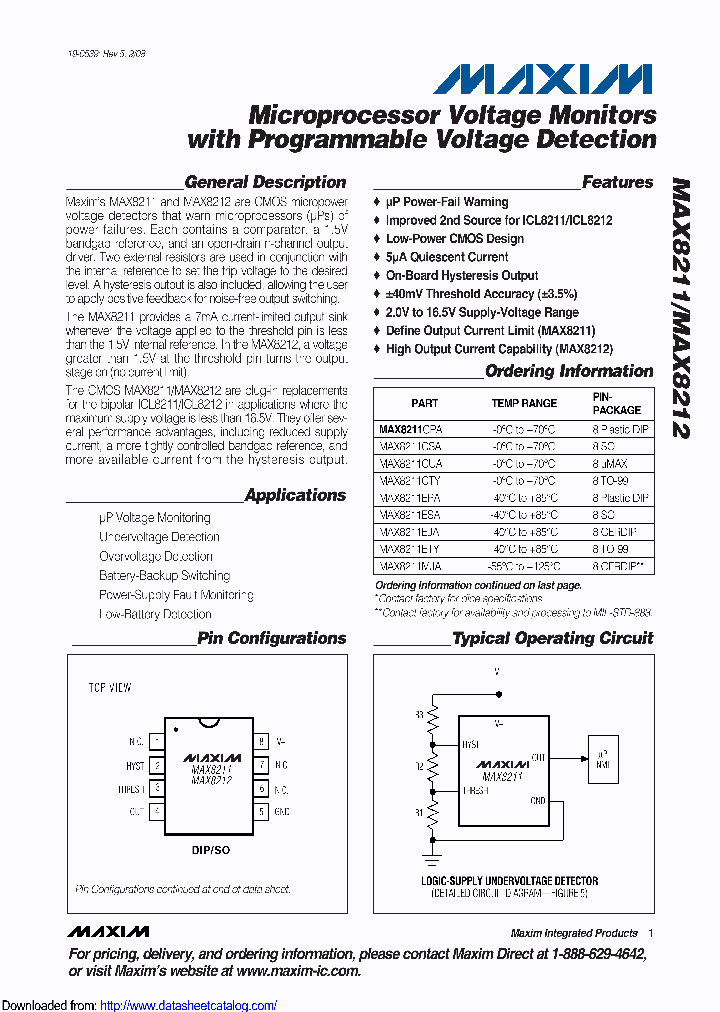 MAX8211MFB883B_8687454.PDF Datasheet