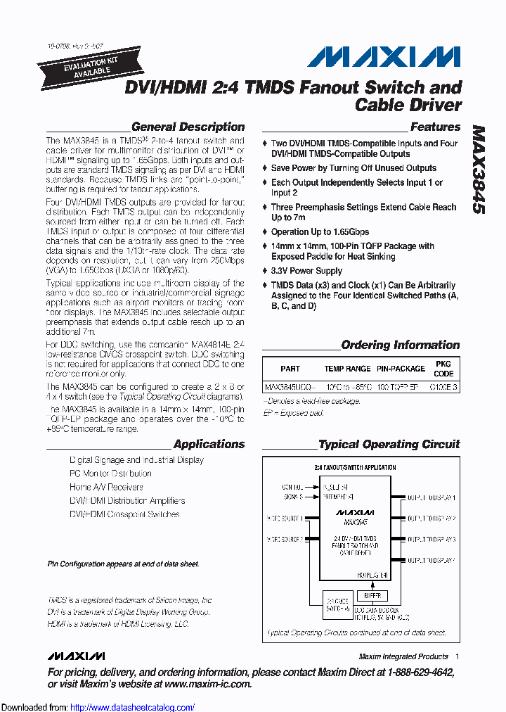 MAX3845UCQD_8695754.PDF Datasheet