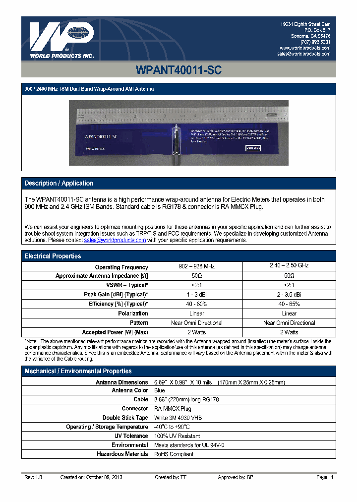 WPANT40011-SC_8697724.PDF Datasheet