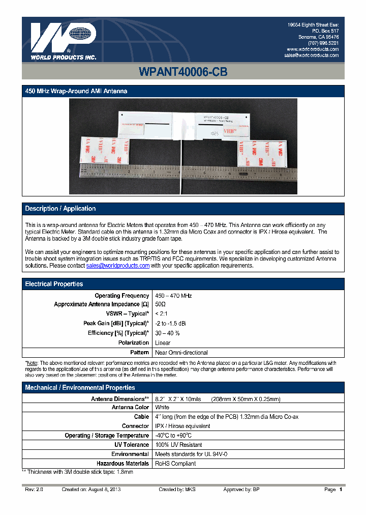 WPANT40006-CB_8697721.PDF Datasheet