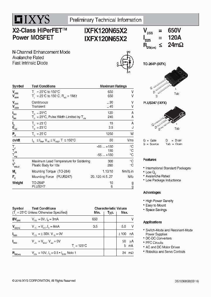 IXFX120N65X2_8697853.PDF Datasheet