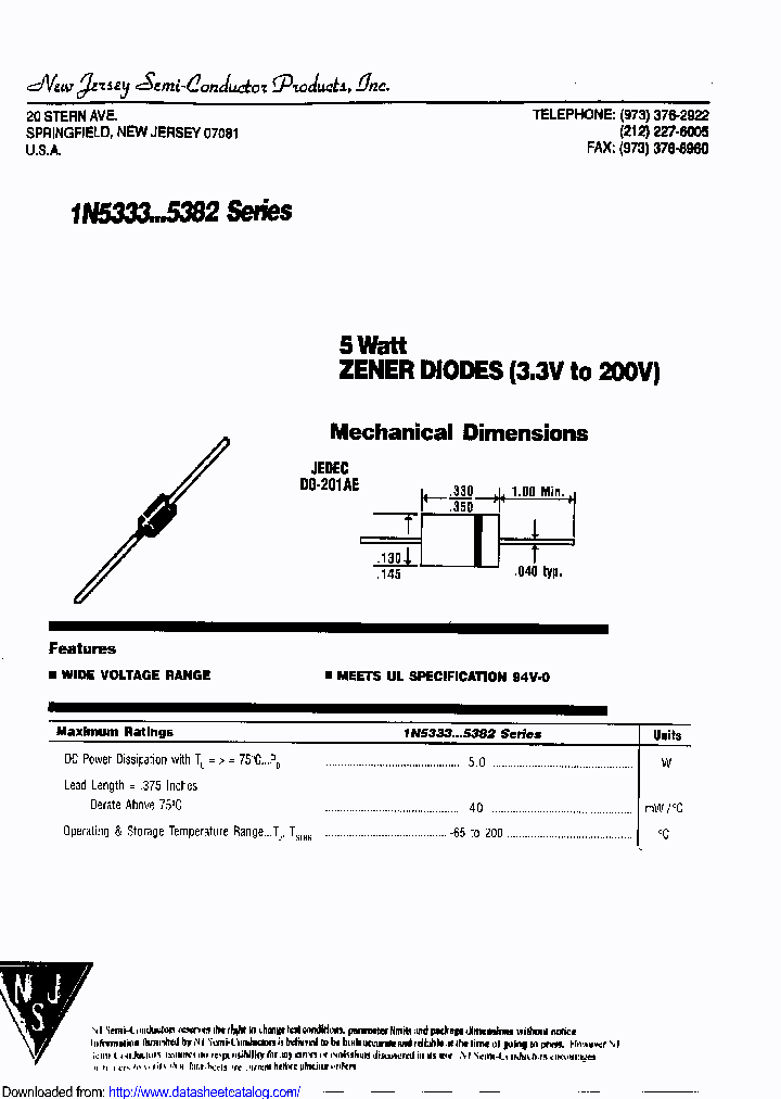 1N5337C_8698101.PDF Datasheet