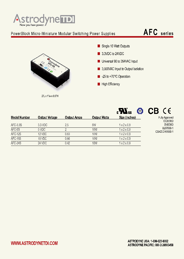 AFC-15S_8719423.PDF Datasheet