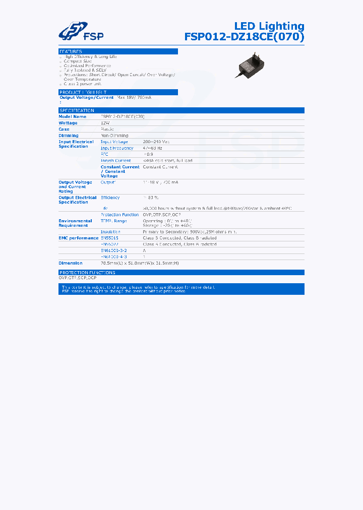 FSP012-DZ18CE070_8720858.PDF Datasheet
