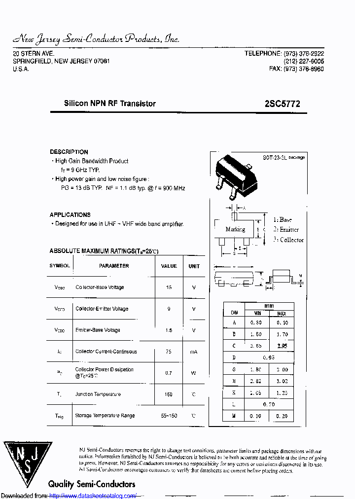 2SC5772_8724964.PDF Datasheet