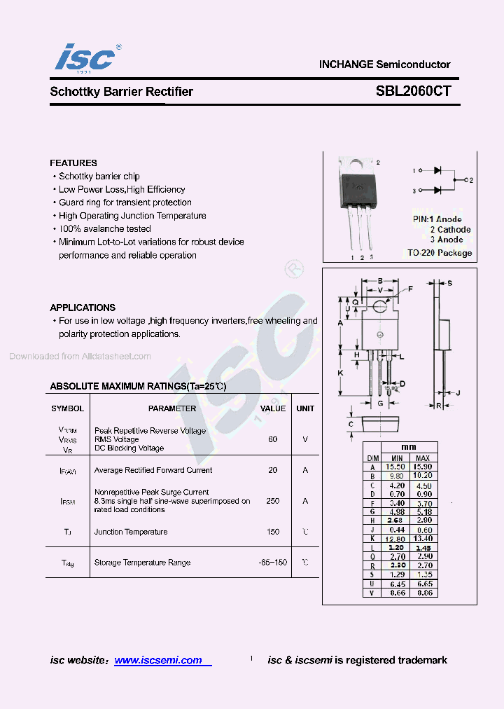 SBL2060CT_8725085.PDF Datasheet