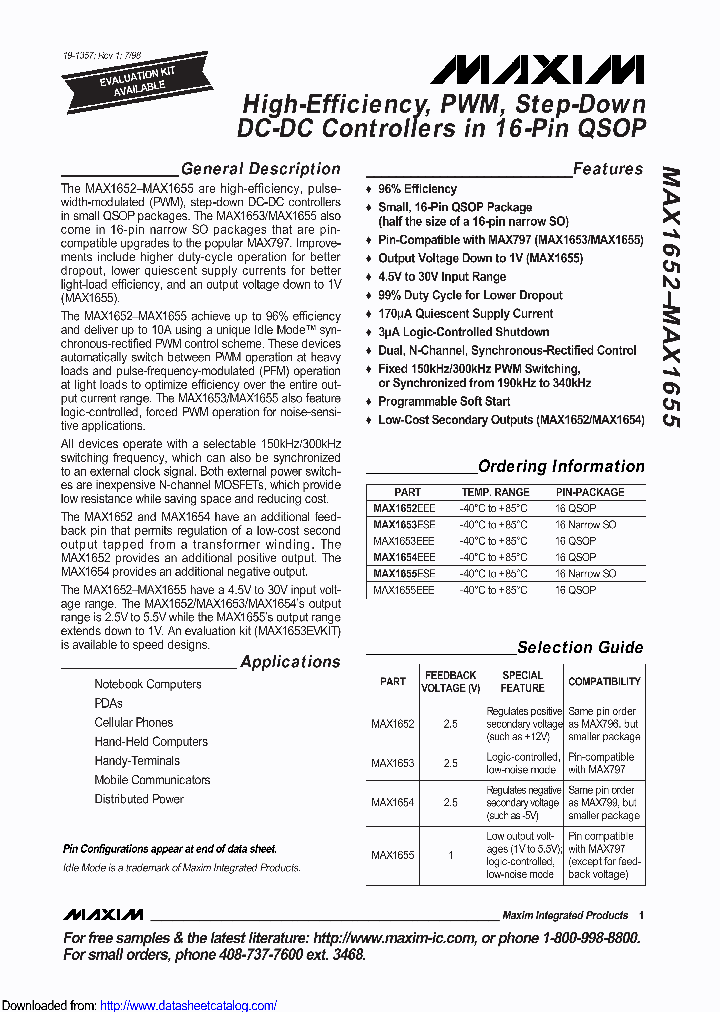 MAX1655EEETG068_8728258.PDF Datasheet