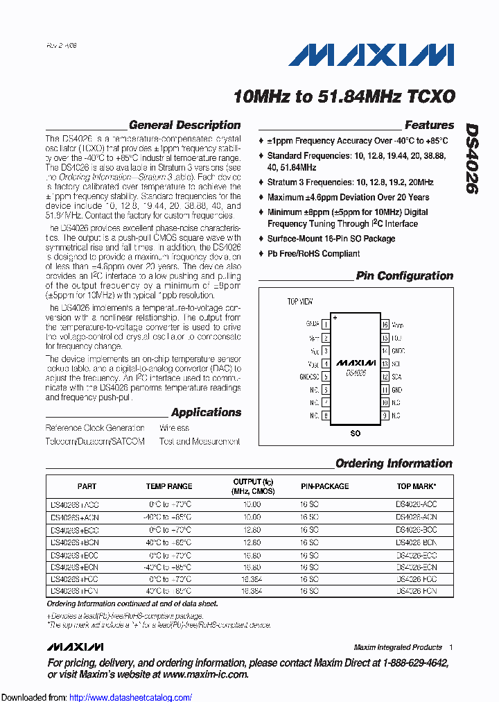 DS4026SECN_8736957.PDF Datasheet