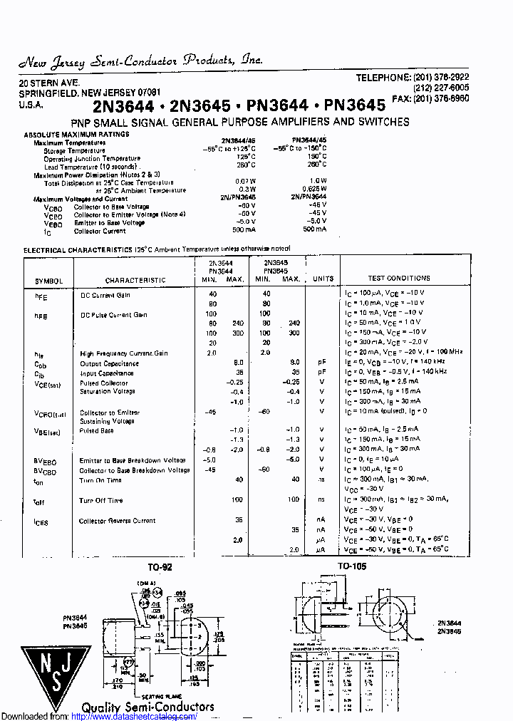 2N3645_8741814.PDF Datasheet