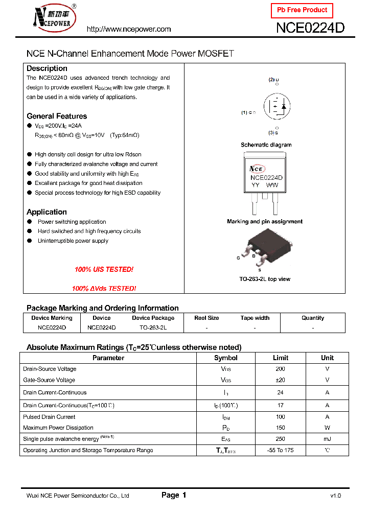 NCE0224D_8750504.PDF Datasheet