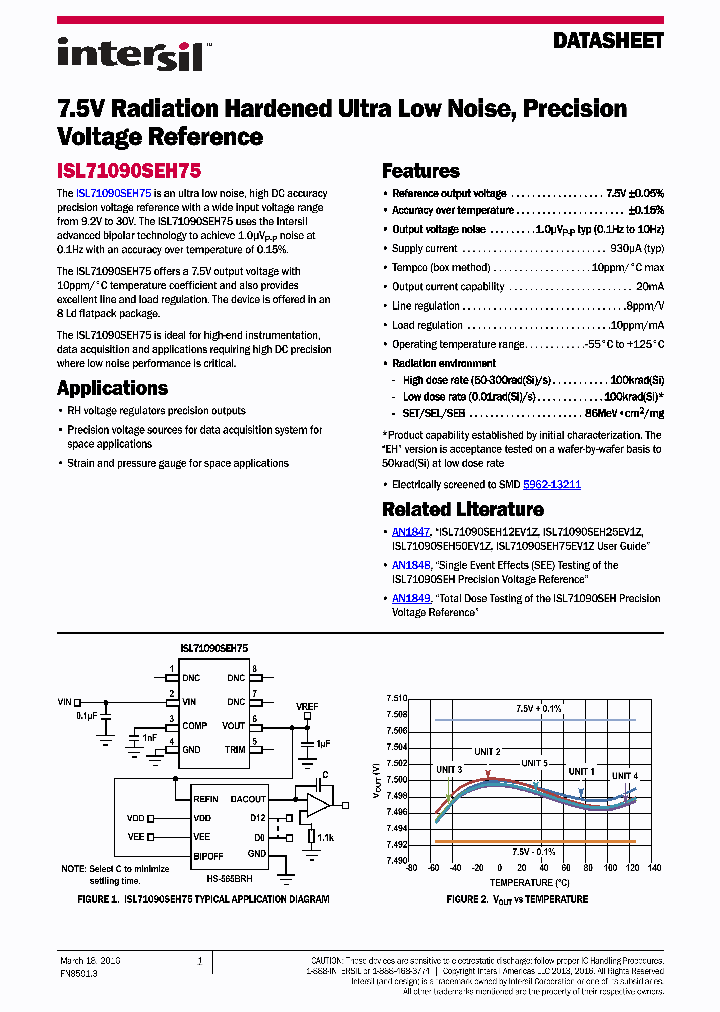 ISL71090SEHX75SAMPLE_8750771.PDF Datasheet